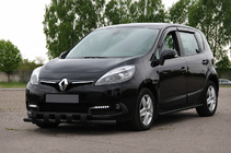 Renault Scenic/Grand 2009–2016 Etukaari ST015 Black (ruostumaton teräs) kuva 1