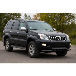 Etukaari ST015 Black (ruostumaton teräs) Toyota Land Cruiser Prado 120 2002–2009 kuva 2