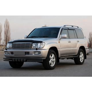 Etukaari ST015 Black (ruostumaton teräs) Toyota Land Cruiser 100 1998–2007 kuva 2
