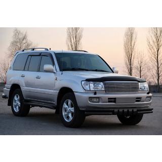 Etukaari ST015 Black (ruostumaton teräs) Toyota Land Cruiser 100 1998–2007 kuva 3