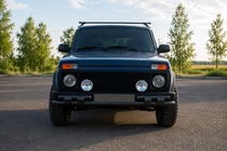 Lada Niva ja Urban 1977– Etukaari ST015 Black (ruostumaton teräs) kuva 1