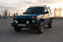 Lada Niva ja Urban 1977– Etukaari ST015 Black (ruostumaton teräs) kuva 2