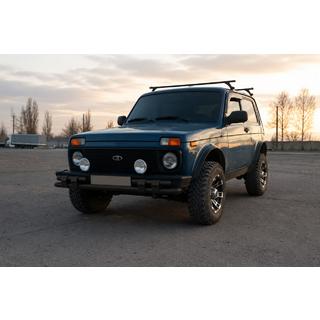 Etukaari ST015 Black (ruostumaton teräs) Lada Niva ja Urban 1977– kuva 2