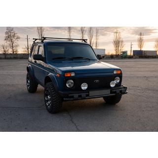 Etukaari ST015 Black (ruostumaton teräs) Lada Niva ja Urban 1977– kuva 3