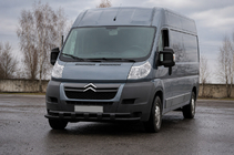Peugeot Boxer 2006–2025 Etukaari ST015 Black (ruostumaton teräs) kuva 1