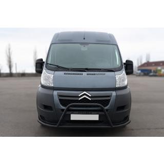 Etusuojakaari ST019 Black (ruostumaton teräs) Citroen Jumper 2007–2025 kuva 1