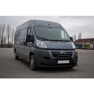 Etusuojakaari ST019 Black (ruostumaton teräs) Citroen Jumper 2007–2025 kuva 2