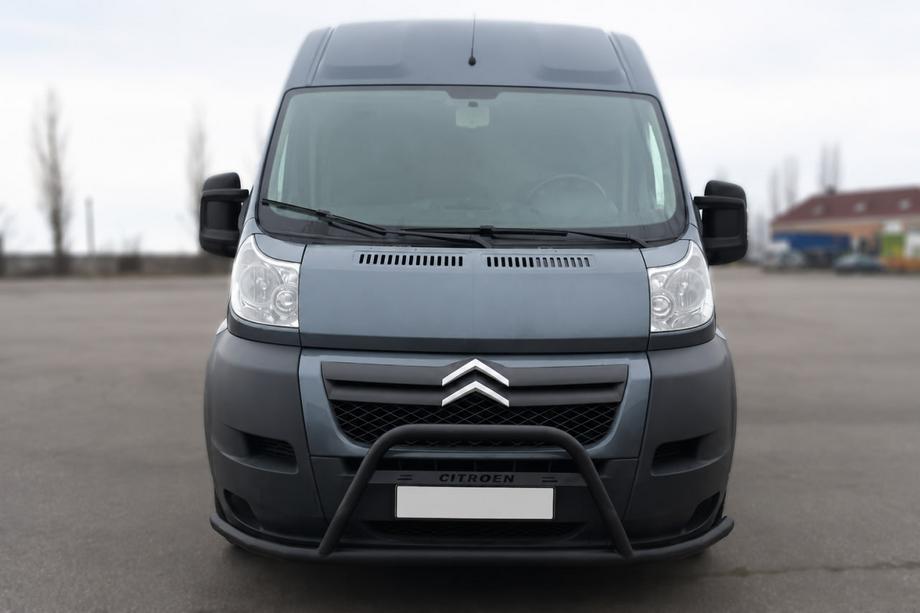 Citroen Jumper 2007–2025 Etusuojakaari ST019 Black (ruostumaton teräs) Image