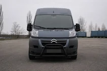 Peugeot Boxer 2006–2025 Etusuojakaari ST019 Black (ruostumaton teräs) kuva 1