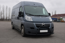 Fiat Ducato 2006–2025 Etusuojakaari ST019 Black (ruostumaton teräs) kuva 2