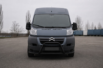Fiat Ducato 2006–2025 Etusuojakaari ST019 Black (ruostumaton teräs) kuva 1