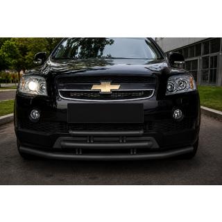 Etuputkisto 3-putkinen Black (ruostumaton teräs) Chevrolet Captiva 2006–2019