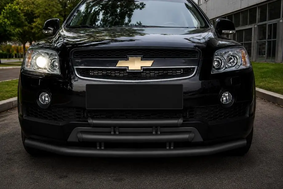 Chevrolet Captiva 2006–2019 Etuputkisto 3-putkinen Black (ruostumaton teräs) Image