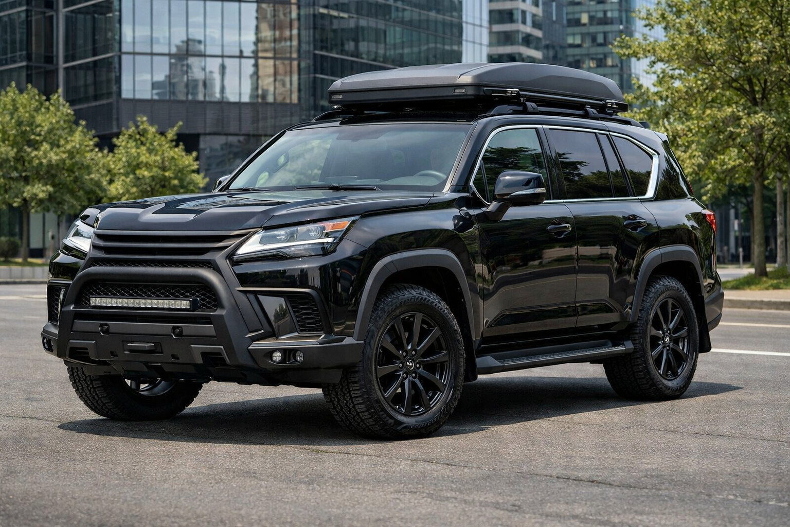 Mitä Lexus LX 500d/600:aan kannattaa asentaa kaupunkiin ilman räpellystä