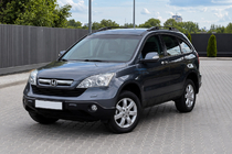 Honda CRV 2007–2011 Mustat kattokaiteet (OEM) kuva 2