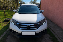 Honda CRV 2007–2011 Mustat kattokaiteet (OEM) kuva 3