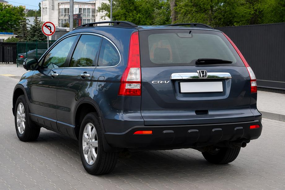 Honda CRV 2007–2011 Mustat kattokaiteet (OEM) Image
