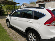 Honda CRV 2012–2016 Harmaat OEM-kattokaiteet (alumiini) kuva 3