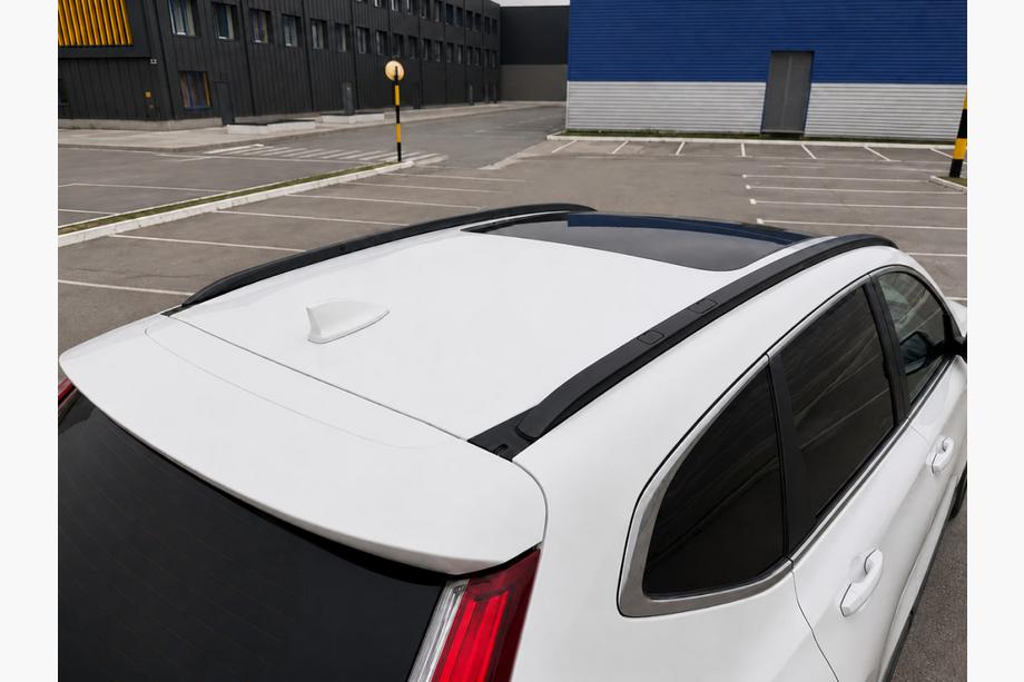 Honda CR-V 2017–2022 Integroidut kattokaiteet, mustat, OEM (alumiini) Image