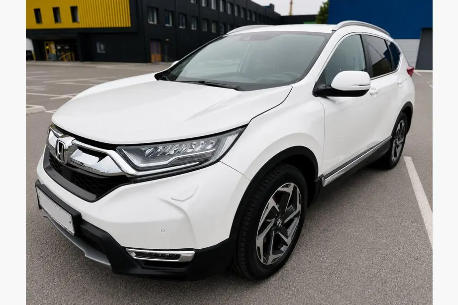 Honda CR-V 2017–2022 Integroidut kattokaiteet, harmaat OEM (ABS-muovi) Image