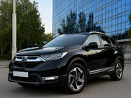 Honda CR-V 2017–2022 Integroidut kattokaiteet, harmaat OEM (alumiini, liimakiinnitys) kuva 1