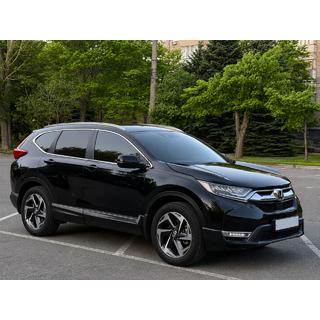 Integroidut kattokaiteet harmaat OEM (ABS-muovi, liimakiinnitys) Honda CR-V 2017–2022 kuva 2