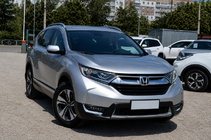 Honda CR-V 2017–2022 Harmaat OEM-kattokaiteet (alumiini) kuva 3