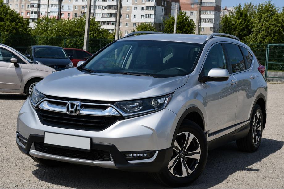 Honda CR-V 2017–2022 Harmaat OEM-kattokaiteet (alumiini) Image