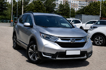 Honda CR-V 2017–2022 Mustat OEM-kattokaiteet (alumiini) kuva 3