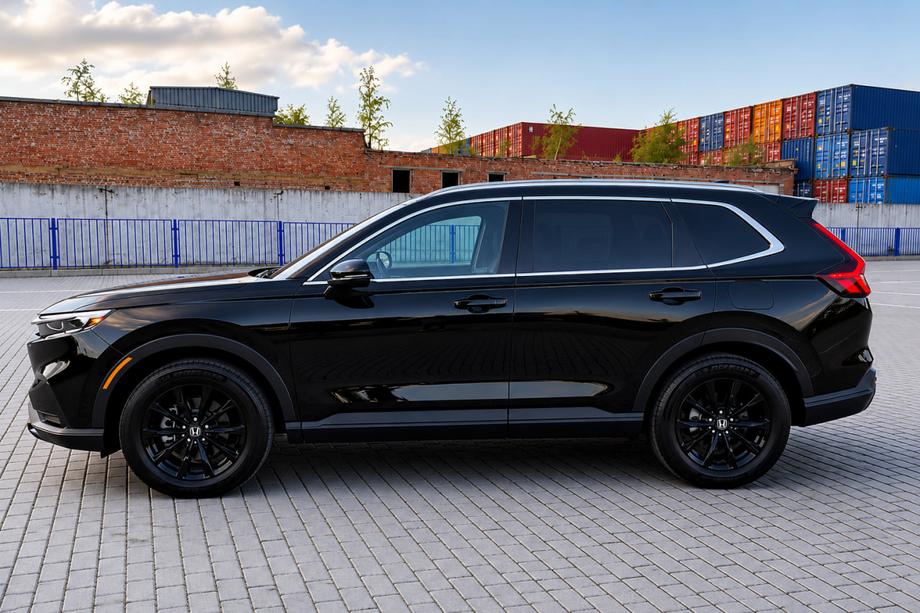 Honda CRV 2022– Integroidut kattokaiteet, harmaat OEM (ABS-muovi) Image