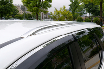 Toyota 4Runner 2009–2024 Integroidut kattokaiteet harmaat OEM (2016-, alumiini) kuva 2