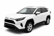 Toyota 4Runner 2009–2024 Integroidut kattokaiteet harmaat OEM (2016-, alumiini) kuva 1