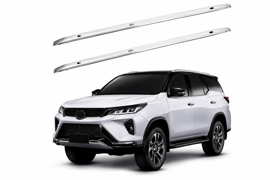 Toyota 4Runner 2009–2024 OEM-kattokaiteet, harmaat (2012-2015, alumiini) Image