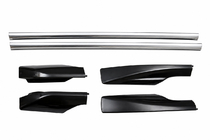 Toyota Rav 4 2006–2013 Harmaat OEM-kattokaiteet (alumiini) kuva 1