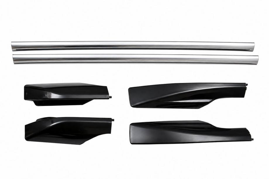 Toyota Rav 4 2006–2013 Harmaat OEM-kattokaiteet (alumiini) Image