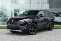 Toyota Rav 4 2019–2025 Integroidut kattokaiteet, harmaat OEM (ABS-muovi, liima-asennus) kuva 1