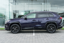 Toyota Rav 4 2019–2025 Integroidut kattokaiteet, harmaat OEM (ABS-muovi) kuva 2