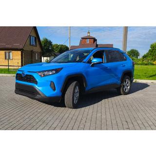 Integroidut kattokaiteet, mustat OEM (ABS-muovi) Toyota Rav 4 2019–2025 kuva 2