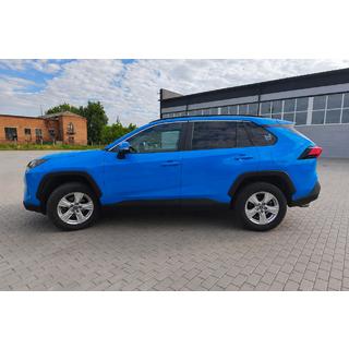 Integroidut kattokaiteet, mustat OEM (ABS-muovi) Toyota Rav 4 2019–2025 kuva 1