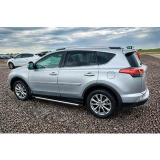 Harmaat OEM-kattokaiteet (alumiini) Toyota Rav 4 2019–2025 kuva 1