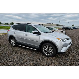 Mustat OEM-kattokaiteet (alumiini) Toyota Rav 4 2019–2025 kuva 2