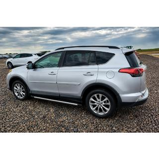 Mustat OEM-kattokaiteet (alumiini) Toyota Rav 4 2019–2025 kuva 1