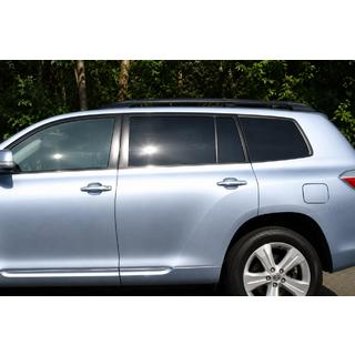Kattokaiteet musta OEM (alumiini) Toyota Highlander 2008–2013 kuva 1