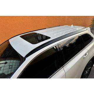 Integroidut kattokaiteet, mustat OEM (ABS-muovi) Toyota Highlander 2013–2019 kuva 1