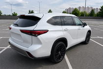 Toyota Highlander 2019– Harmaat OEM-kattokaiteet (ABS-muovi) kuva 2