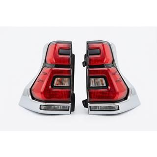 LED-takavalot Chrome V2 (2017-2023, 2 kpl) Toyota Land Cruiser Prado 150 2009–2023 kuva 2