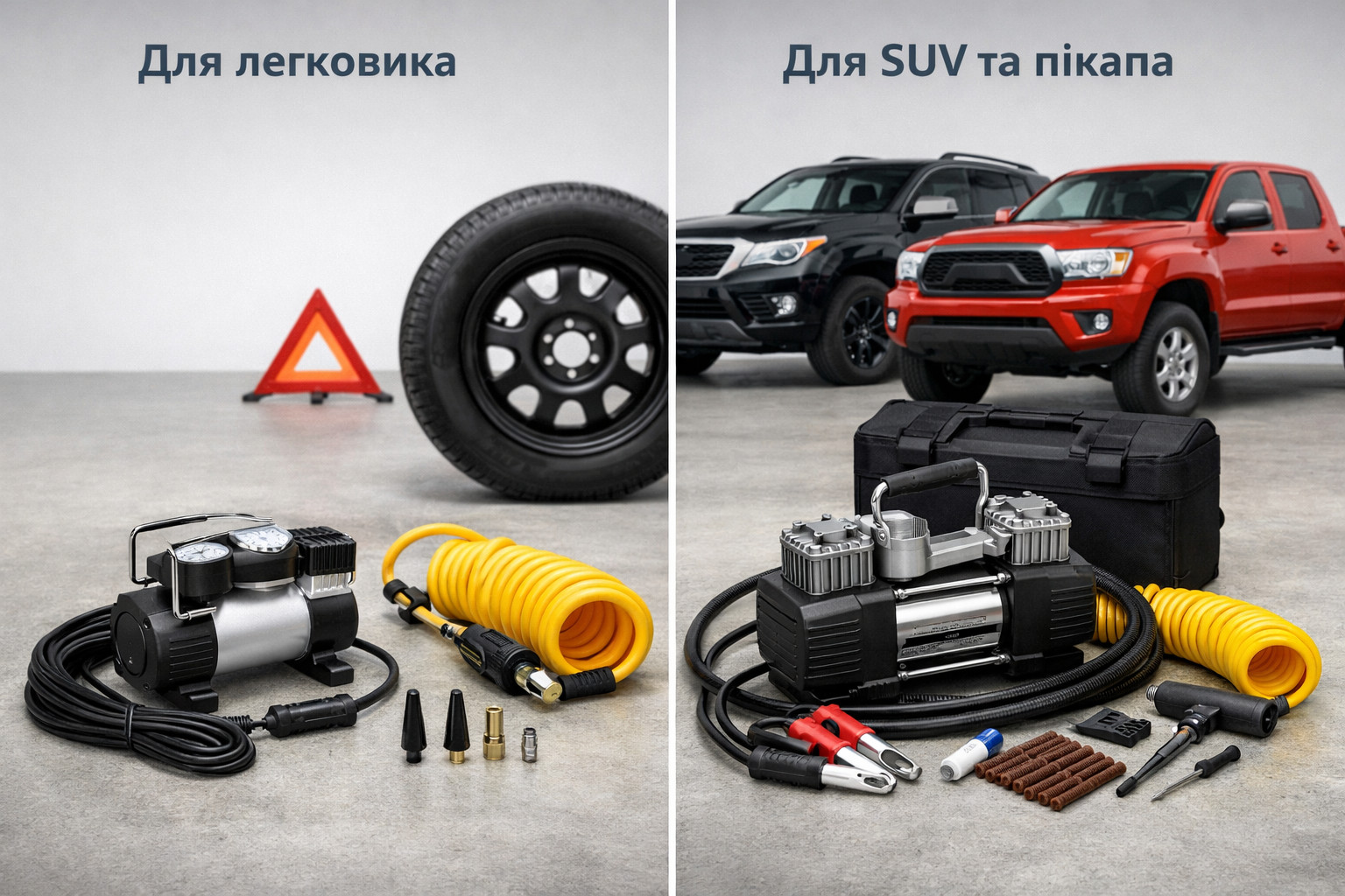 Mikä kompressori kannattaa valita henkilöautoon, SUV:iin tai pick-upiin