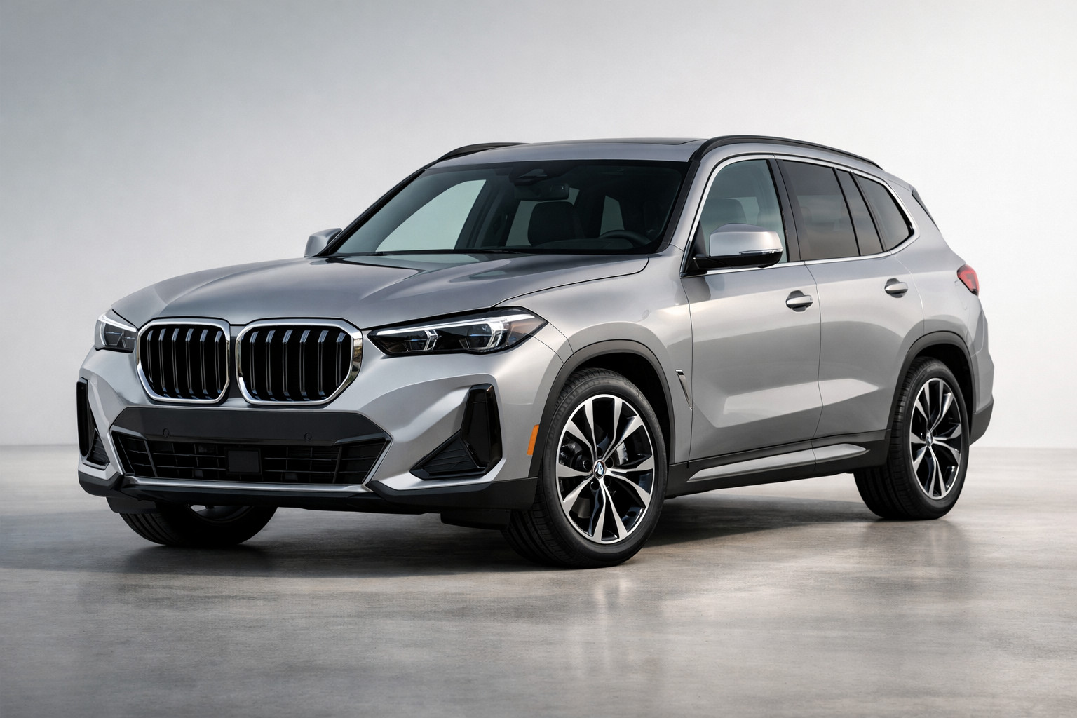 BMW X3 G45 2024– koeajo: uusi BMW-crossover ilman ruusunpunaisia laseja