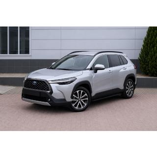 Integroidut kattokaiteet, musta OEM (alumiini) Toyota Corolla Cross 2020– kuva 4