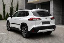 Toyota Corolla Cross 2020– Integroidut kattokaiteet, musta OEM (ABS-muovi, liimakiinnitys) kuva 2